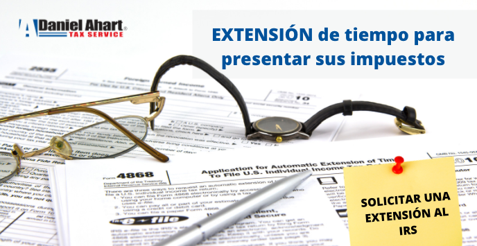fExtensión en la presentación de Impuestos