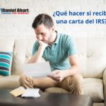 Qué hacer si recibo una carta del IRS