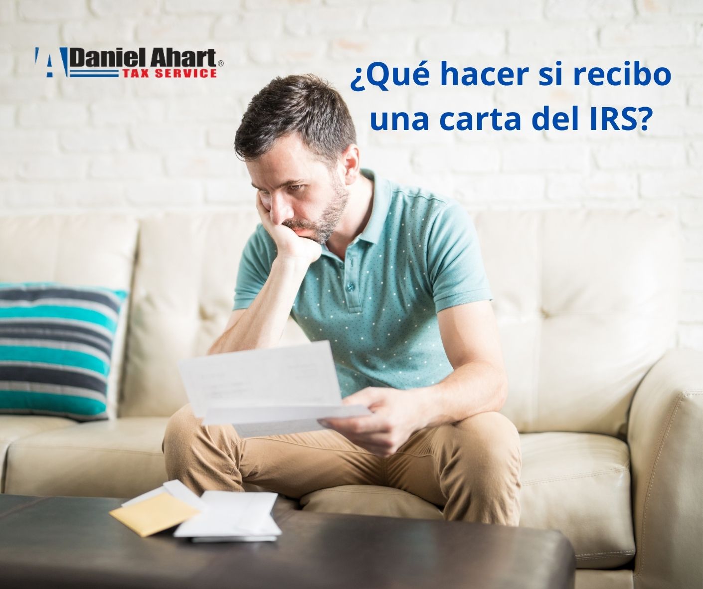 Qué hacer si recibo una carta del IRS