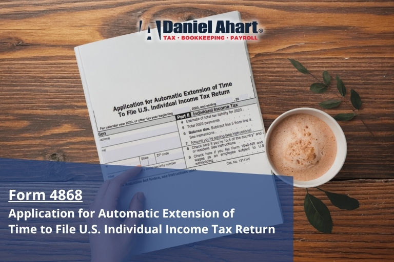 Application for Automatic Extension of Time to File U.S. Individual Income Tax Return