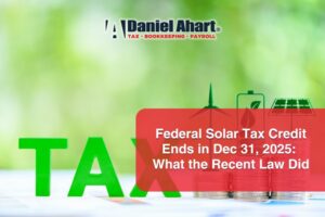 Federal Solar Tax Credit Ends in Dec 31, 2025: What the Recent Law Did